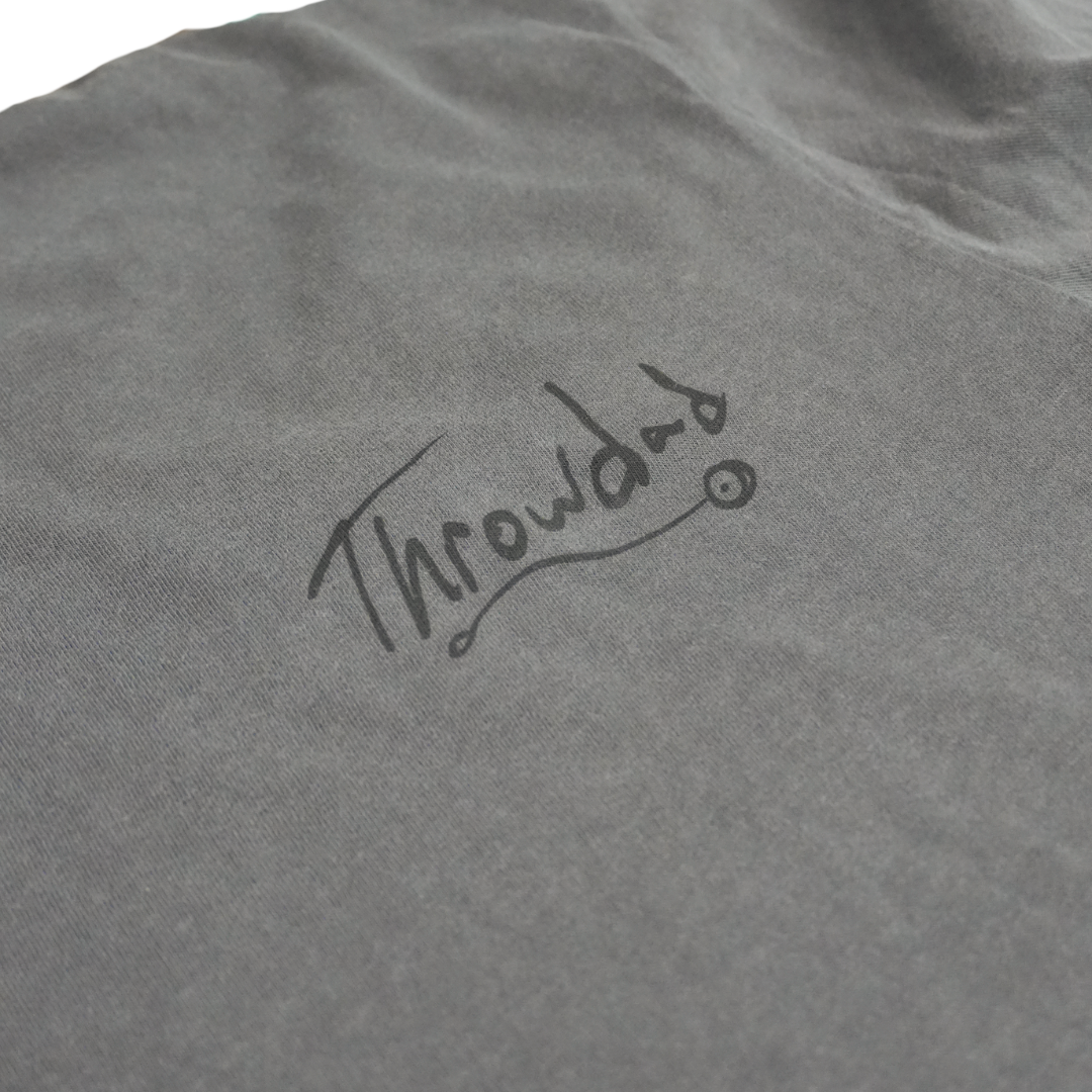 Throwdad Signature Tee (Charcoal)